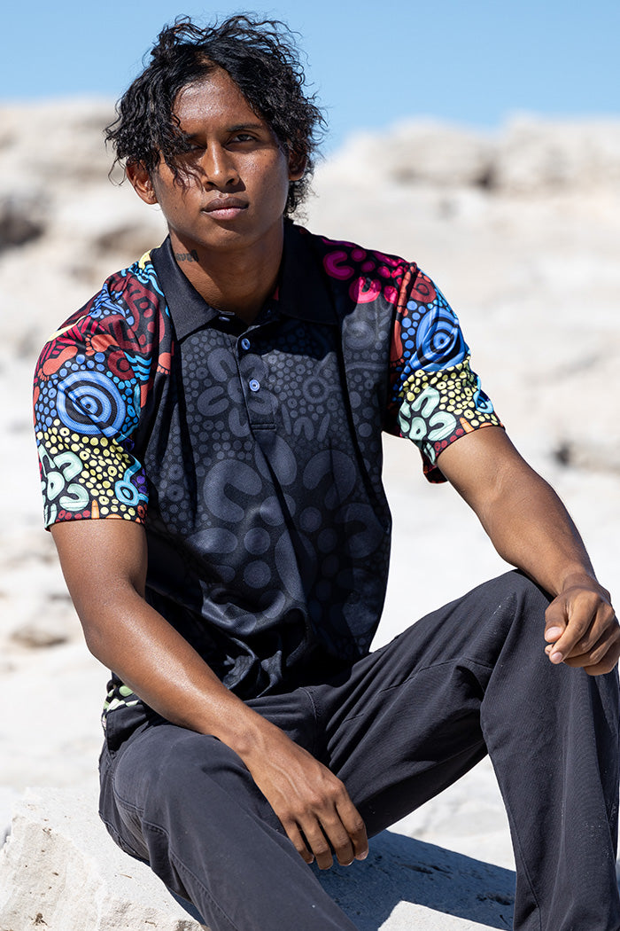 (Bulk Order) 50 Years Of NAIDOC Unisex Polo Shirt