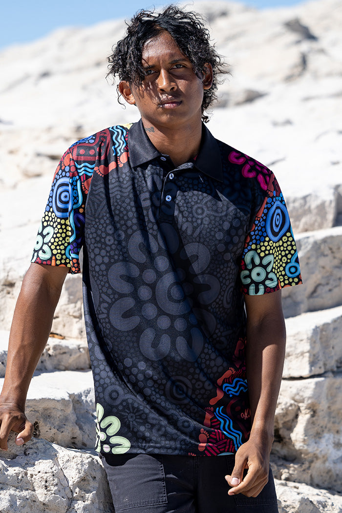(Bulk Order) 50 Years Of NAIDOC Unisex Polo Shirt
