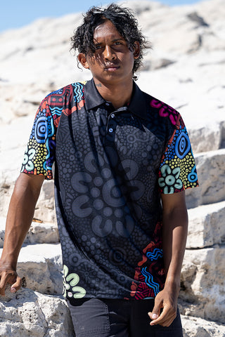 (Bulk Order) 50 Years Of NAIDOC Unisex Polo Shirt