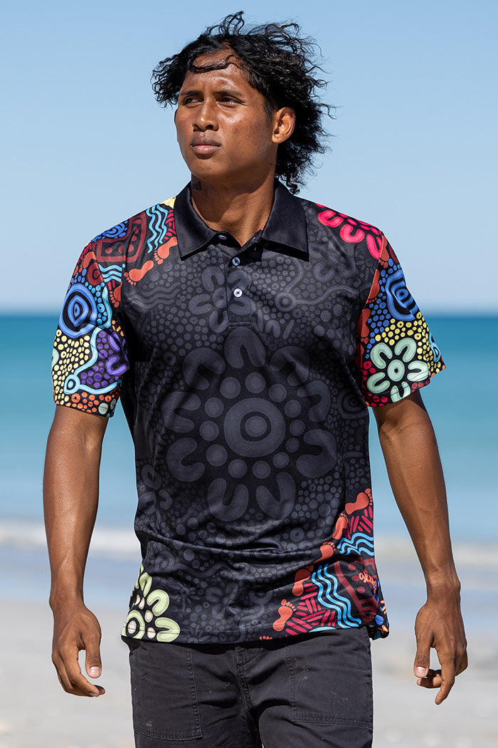 (Bulk Order) 50 Years Of NAIDOC Unisex Polo Shirt