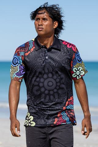 (Bulk Order) 50 Years Of NAIDOC Unisex Polo Shirt