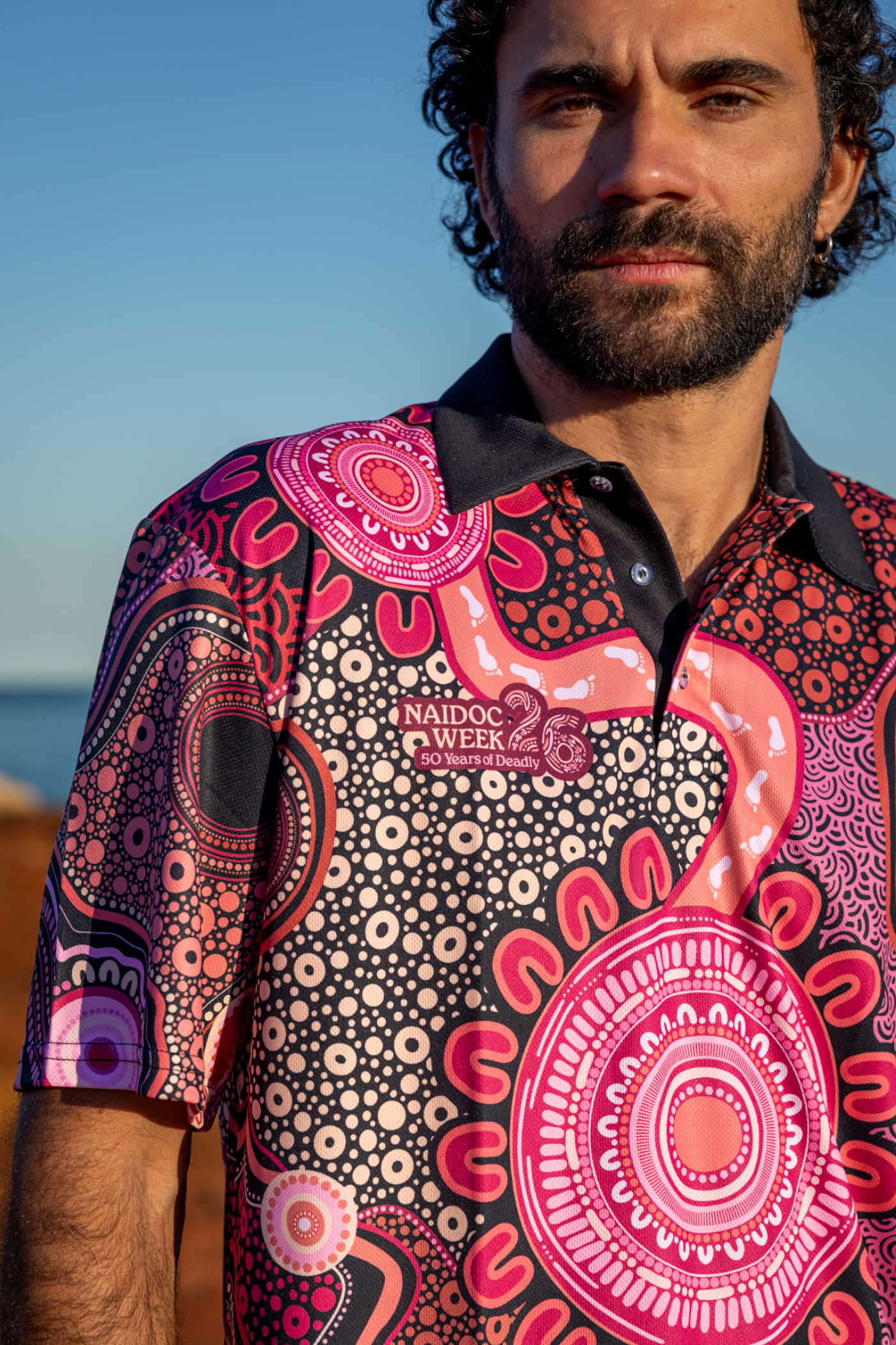 Celebration Through Generations NAIDOC 2026 Unisex Polo Shirt