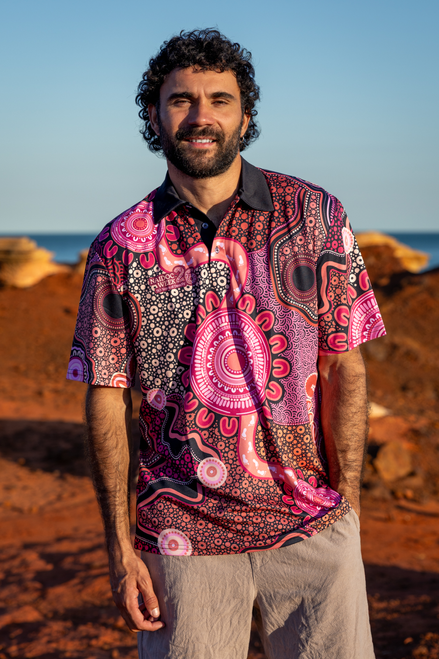 Celebration Through Generations NAIDOC 2026 Unisex Polo Shirt