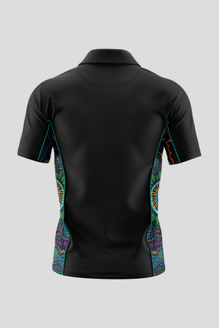 (EXPRESS) An Abundance Of Culture NAIDOC 2026 Bamboo (Simpson) Polo Shirt - Non-Badged