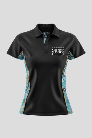 (EXPRESS) Moorditj Koorliny (Strong Journey) NAIDOC 2026 Bamboo (Simpson) Polo Shirt - Non-Badged