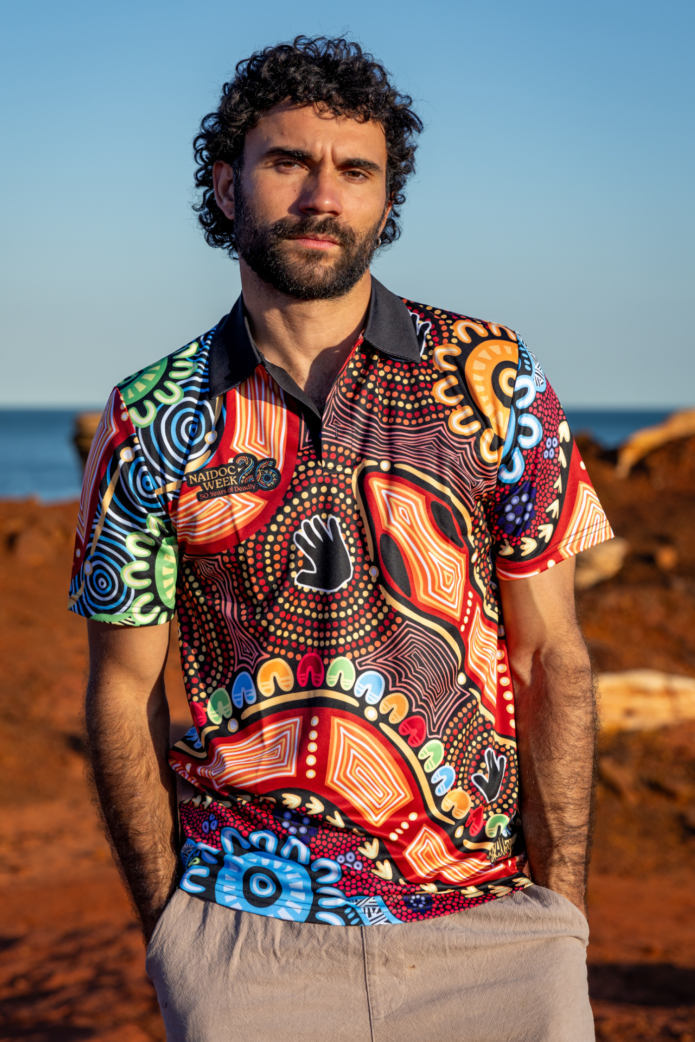Gadi NAIDOC 2026 Unisex Polo Shirt