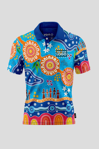 (EXPRESS) Built On Strong Shoulders NAIDOC 2026 Polo Shirt - Non-Badged