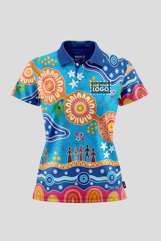 (EXPRESS) Built On Strong Shoulders NAIDOC 2026 Polo Shirt - Non-Badged