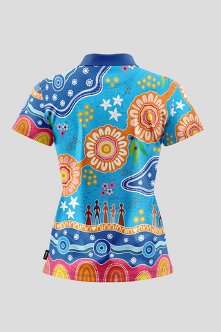 (EXPRESS) Built On Strong Shoulders NAIDOC 2026 Polo Shirt - Non-Badged