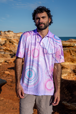 Paths That Brought Us Here NAIDOC 2026 Polo Shirt