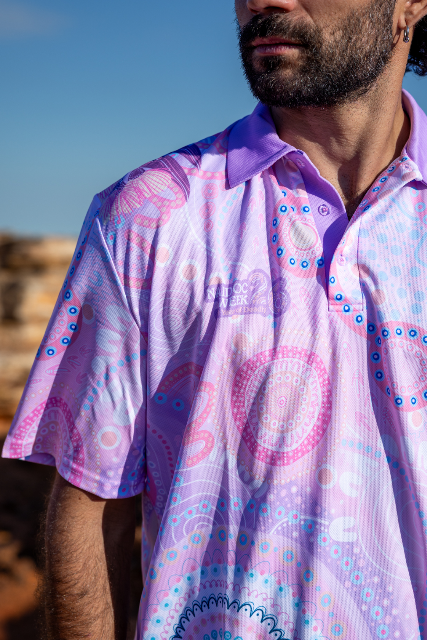 Paths That Brought Us Here NAIDOC 2026 Polo Shirt
