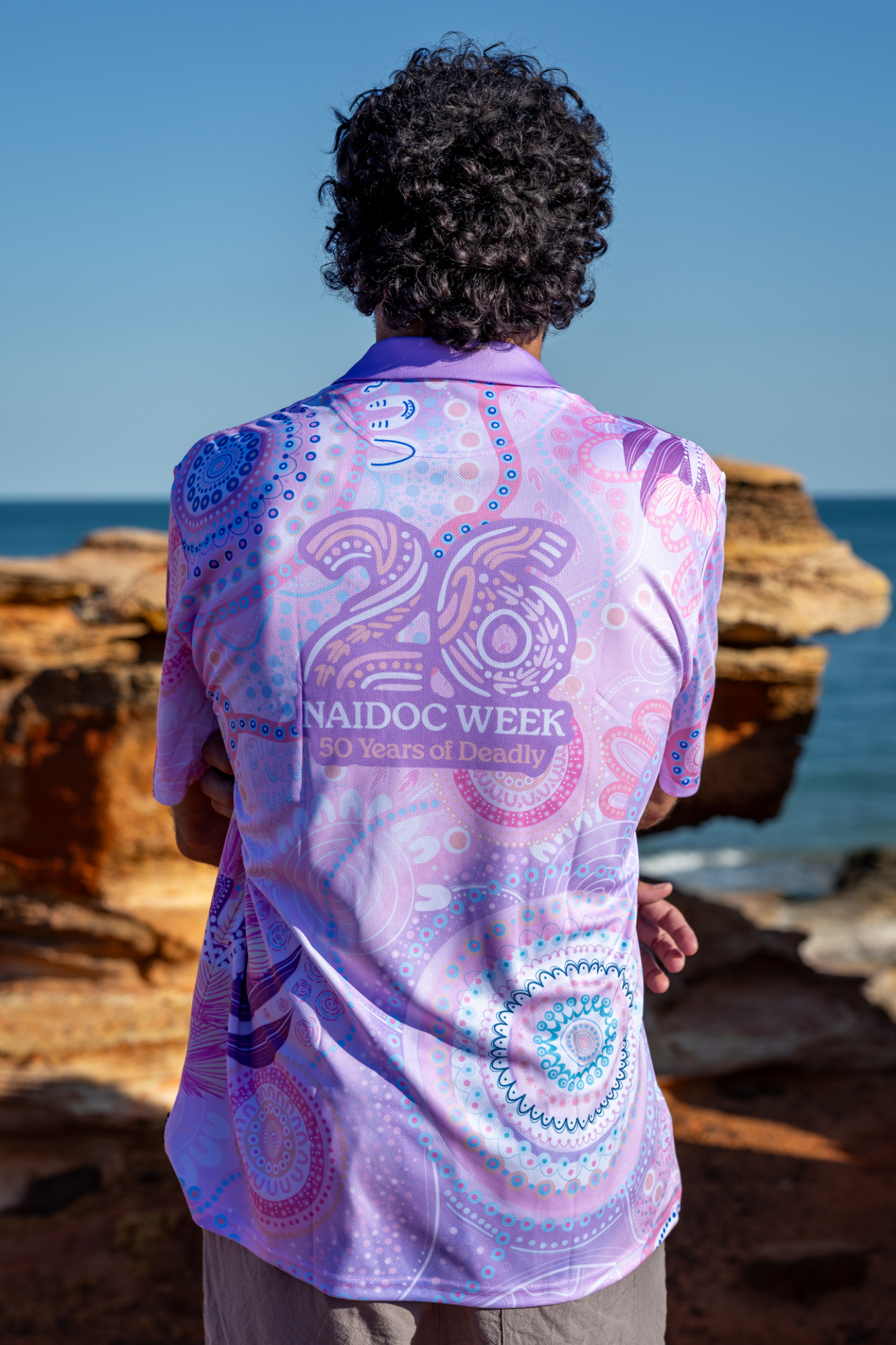Paths That Brought Us Here NAIDOC 2026 Unisex Polo Shirt