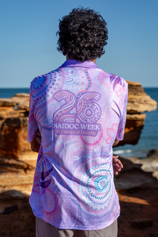 Paths That Brought Us Here NAIDOC 2026 Unisex Polo Shirt