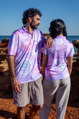 Paths That Brought Us Here NAIDOC 2026 Polo Shirt