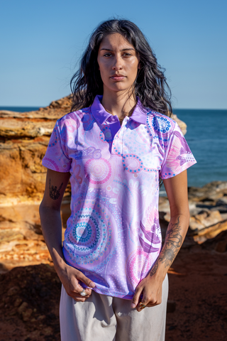Paths That Brought Us Here NAIDOC 2026 Polo Shirt