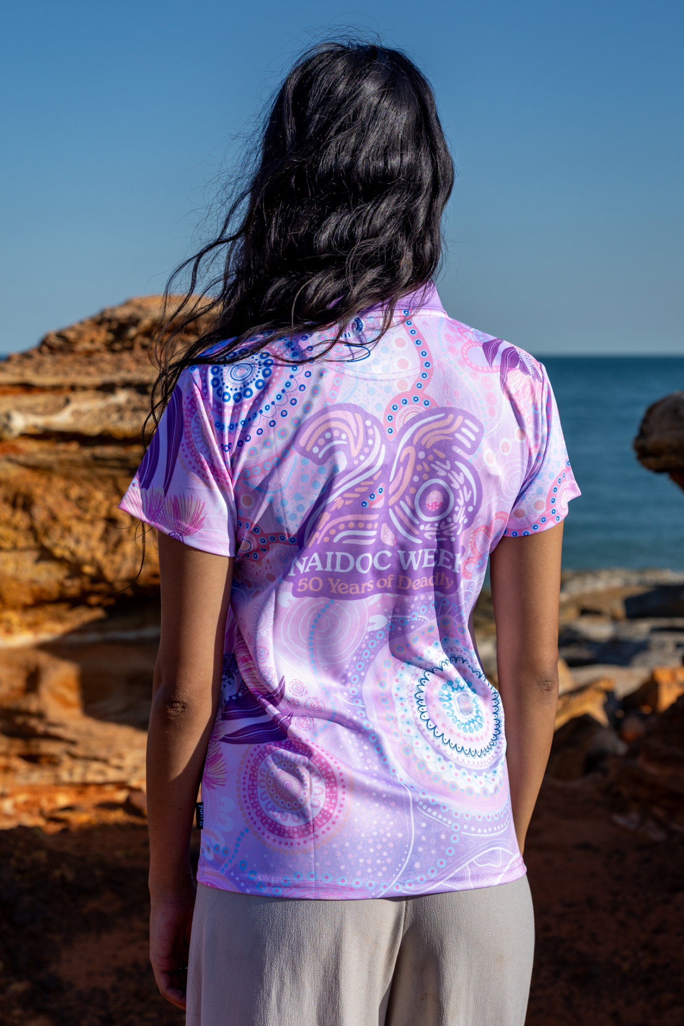 Paths That Brought Us Here NAIDOC 2026 Polo Shirt