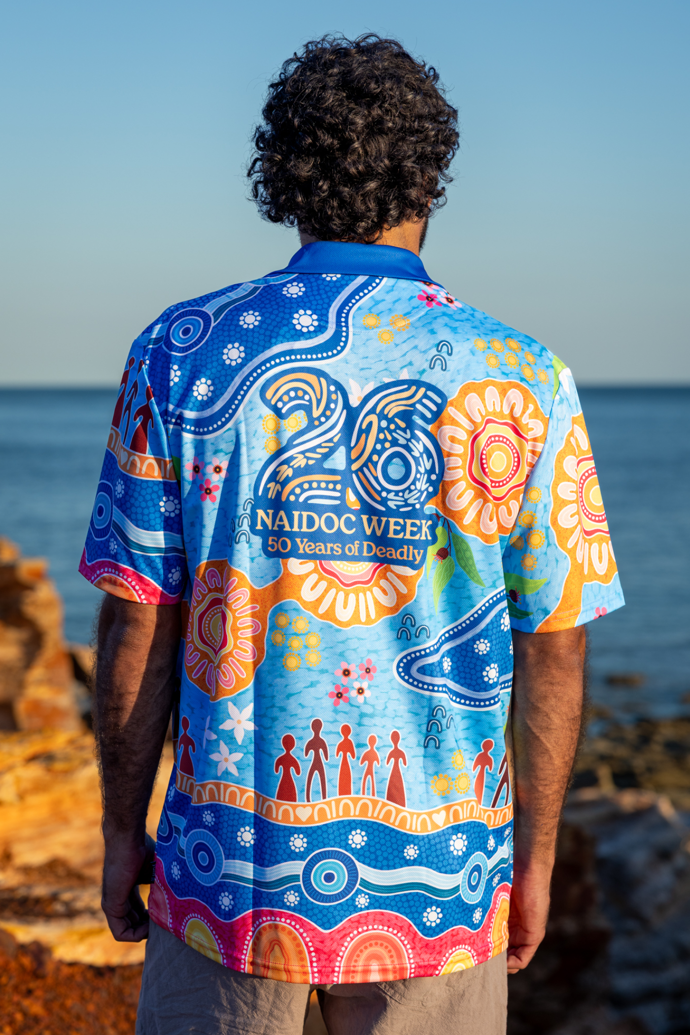 Built On Strong Shoulders NAIDOC 2026 Unisex Polo Shirt