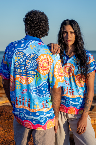 Built On Strong Shoulders NAIDOC 2026 Polo Shirt