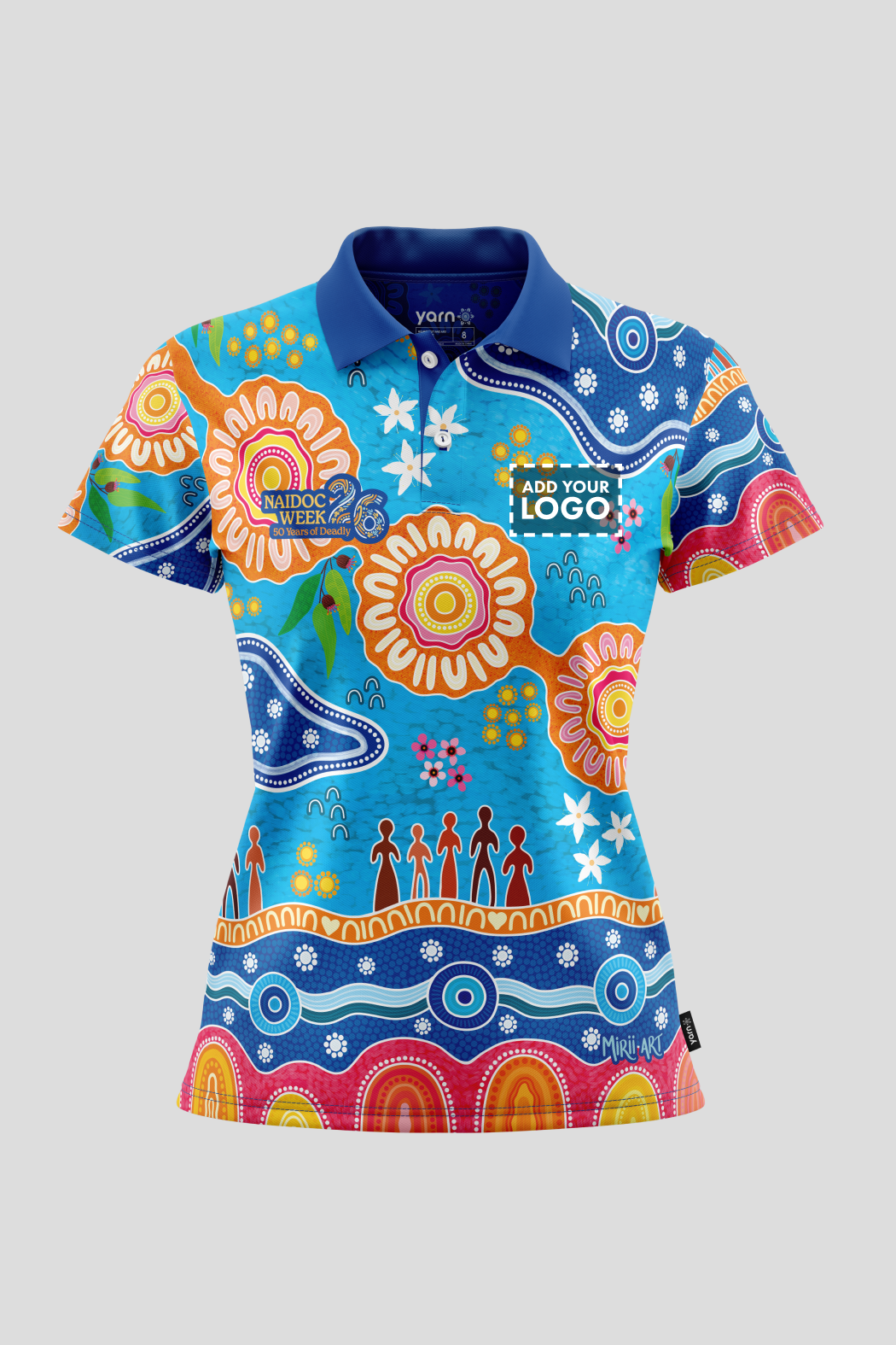Built On Strong Shoulders NAIDOC 2026 Polo Shirt