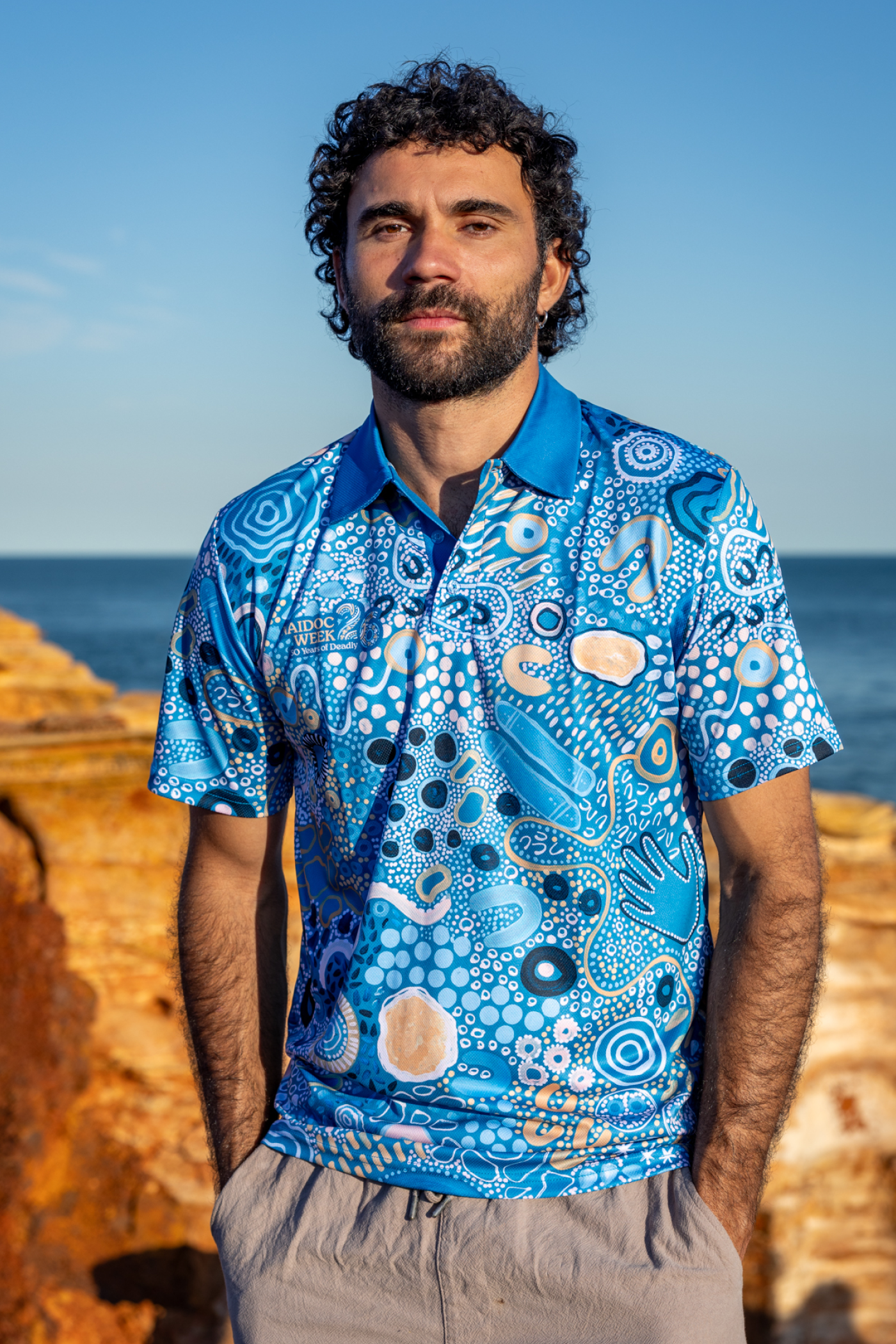 Moorditj Koorliny (Strong Journey) NAIDOC 2026 Polo Shirt