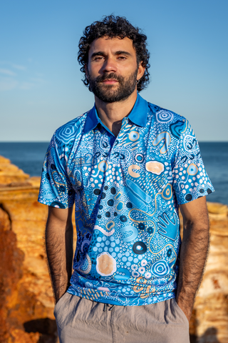 Moorditj Koorliny (Strong Journey) NAIDOC 2026 Polo Shirt