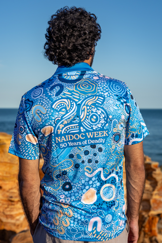 Moorditj Koorliny (Strong Journey) NAIDOC 2026 Polo Shirt