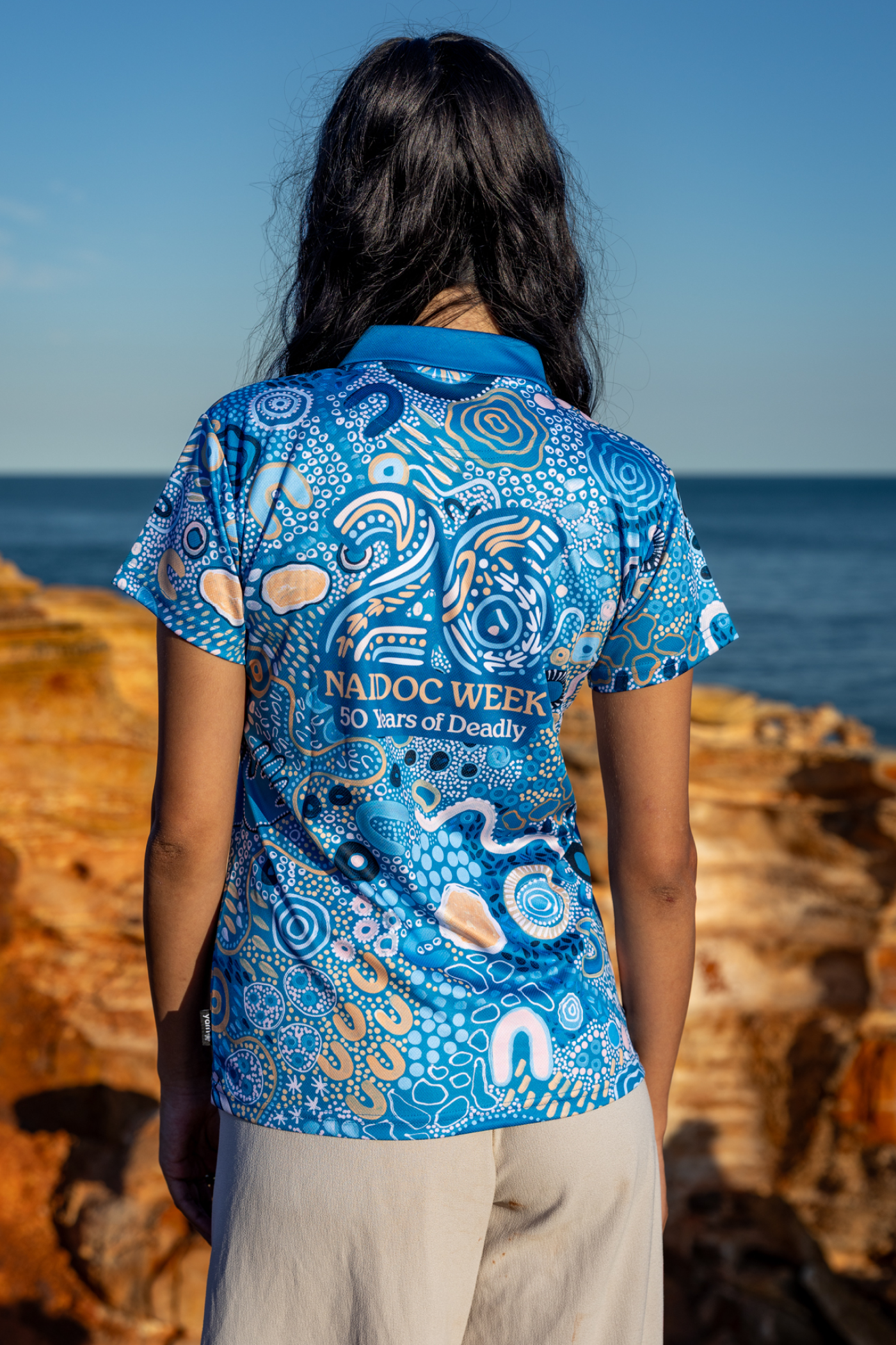 Moorditj Koorliny (Strong Journey) NAIDOC 2026 Polo Shirt