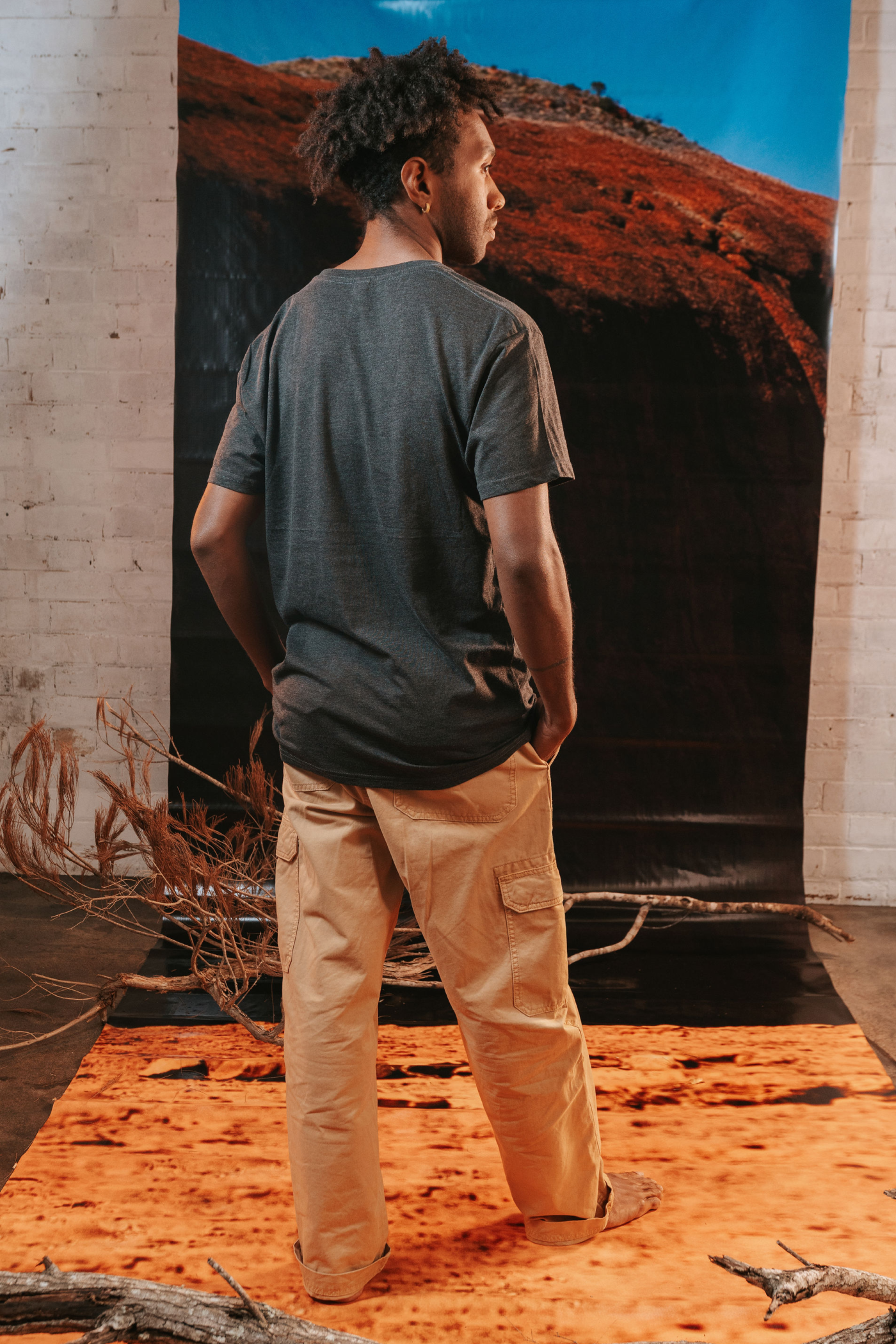 Core NAIDOC Week 2026 Ash Marle Cotton Everyday Unisex T-Shirt