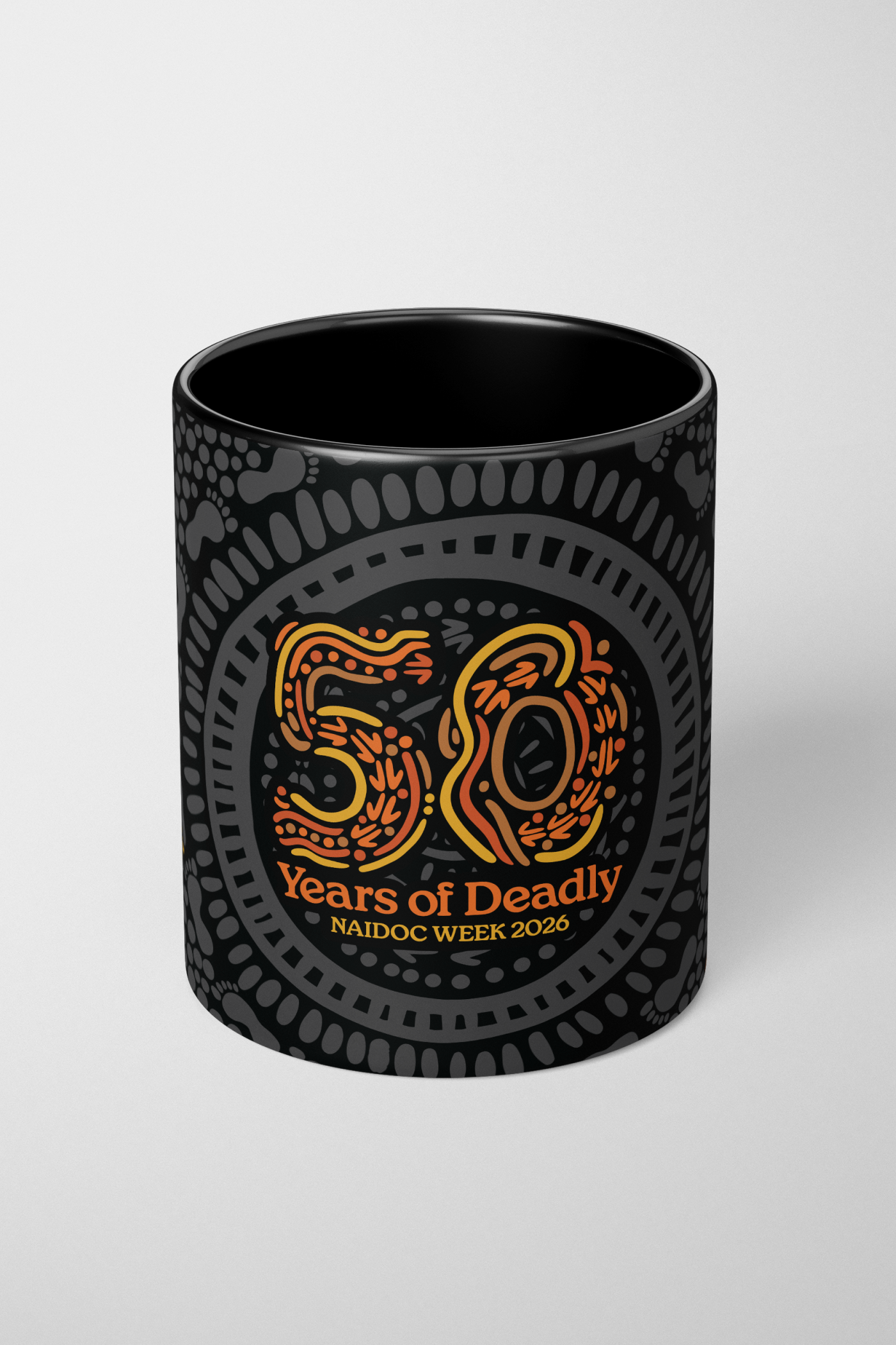 50 Years of Deadly NAIDOC 2026 Ceramic Coffee Mug