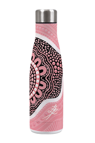 Boobie Sista Vacuum Insulated Double Walled Stainless Steel Water Bottle