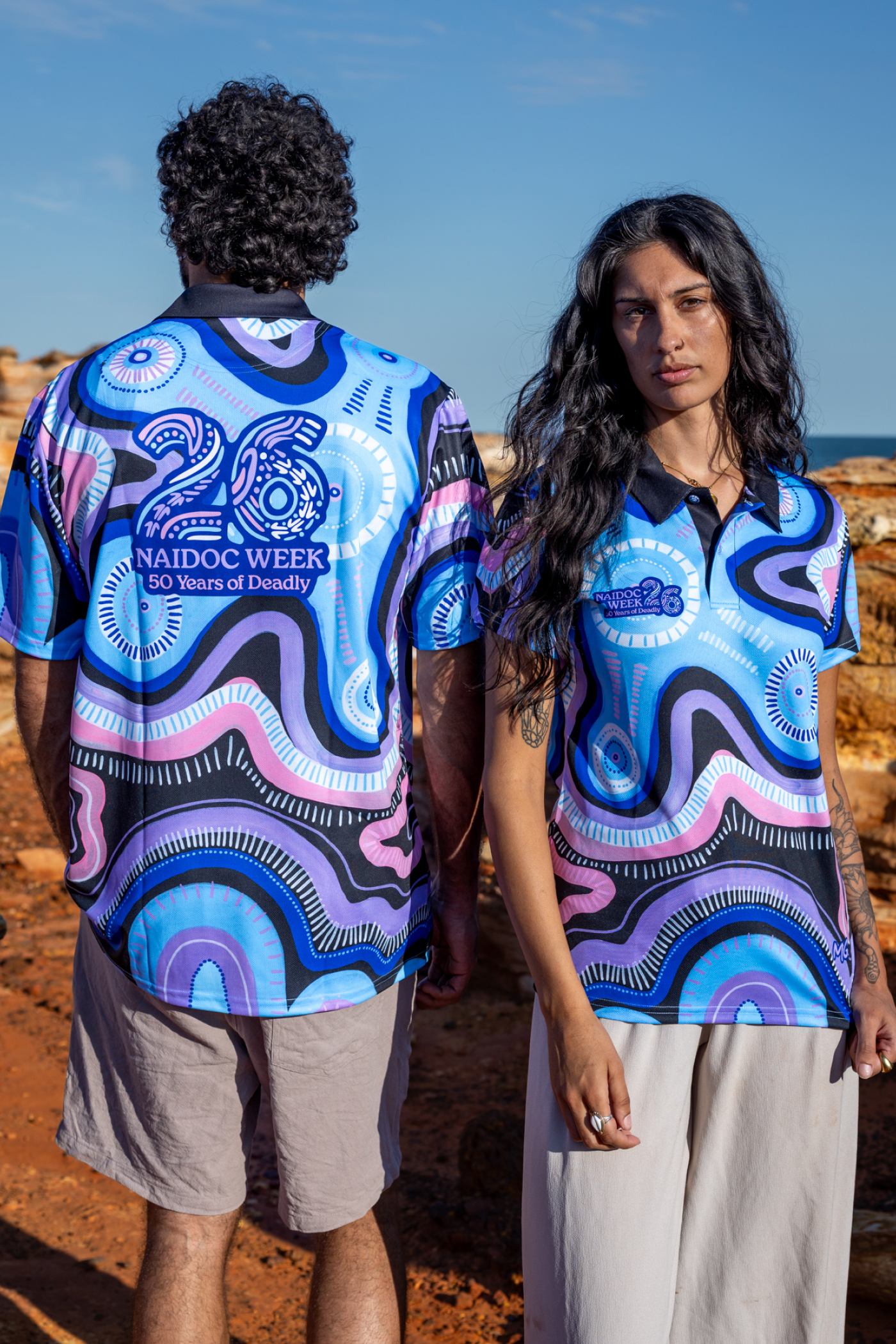 50 Shades Of Deadly NAIDOC 2026 Polo Shirt