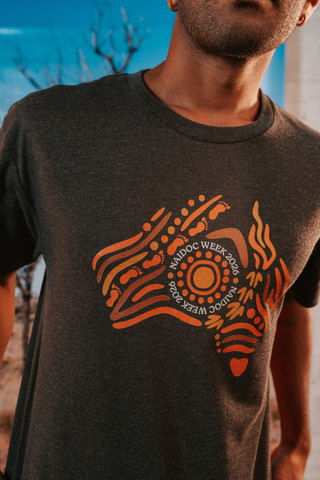 Australia NAIDOC Week 2026 Ash Marle Cotton Everyday Unisex T-Shirt