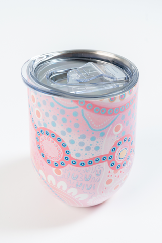 Paths That Brought Us Here NAIDOC 2026 Vacuum Insulated Double Walled Stainless Steel Travel Mug