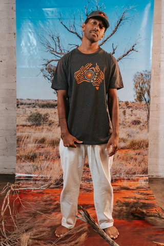 Australia NAIDOC Week 2026 Ash Marle Cotton Everyday Unisex T-Shirt