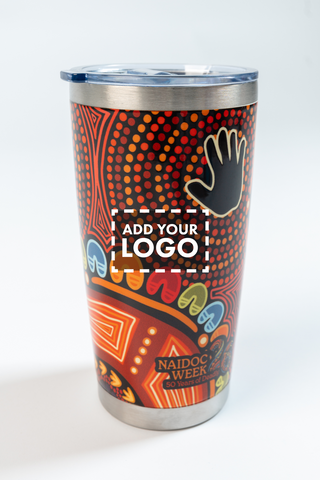 Gadi NAIDOC 2026 590ml Vacuum Insulated Double Walled Stainless Steel Tumbler