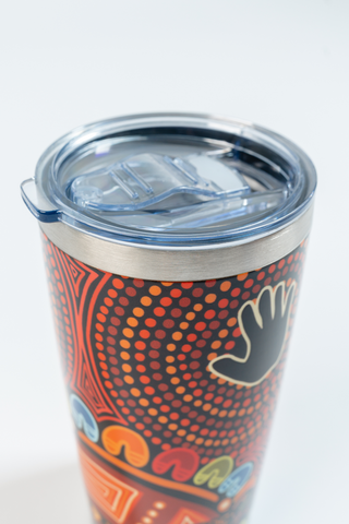 Gadi NAIDOC 2026 590ml Vacuum Insulated Double Walled Stainless Steel Tumbler