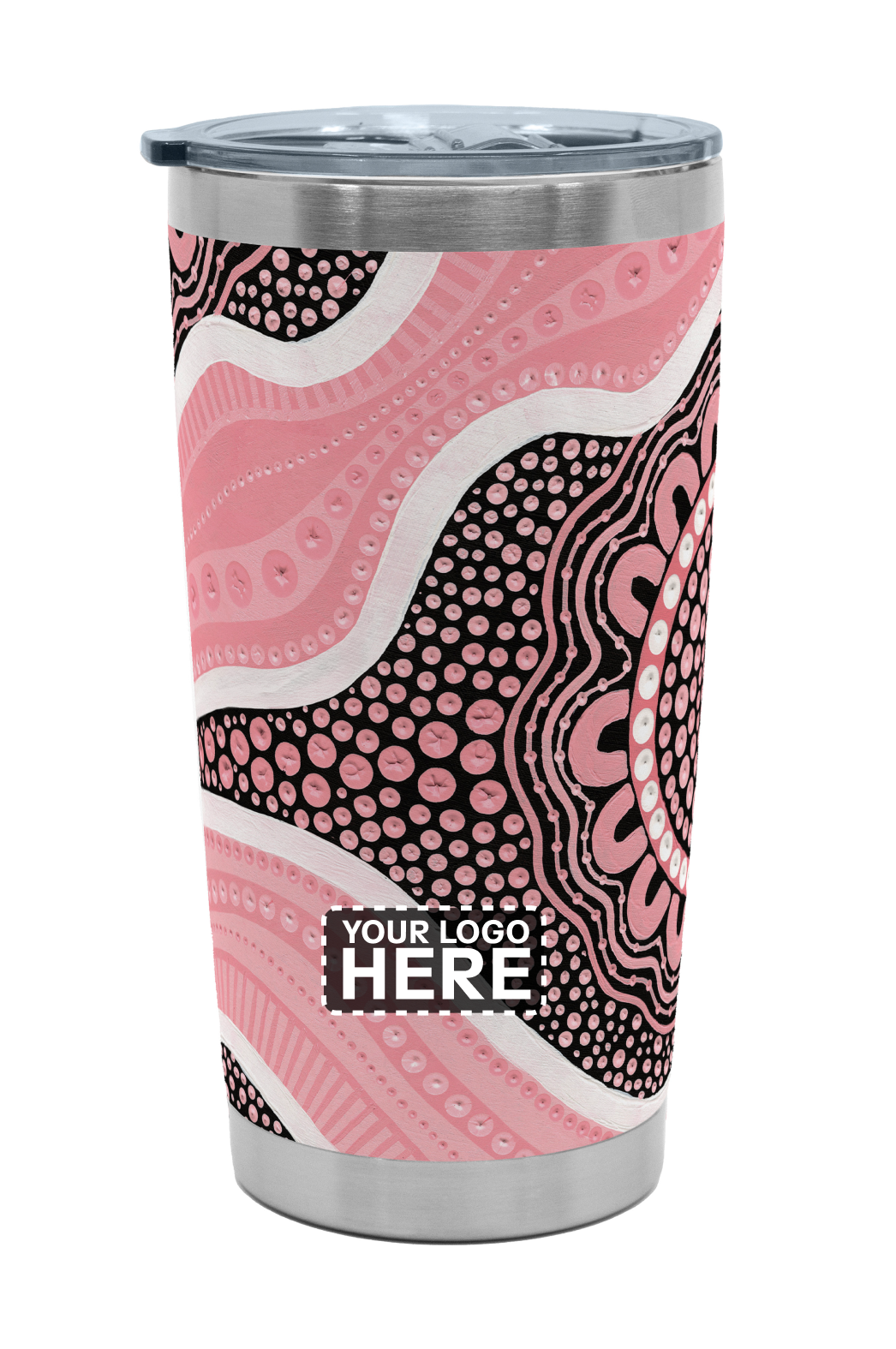 Boobie Sista 590ml Vacuum Insulated Double Walled Stainless Steel Tumbler