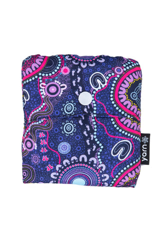 Muru To Our Biriwal (Pathway To Our Future) rPET Reusable Fold-Up Shopping Bag - Ready Stock
