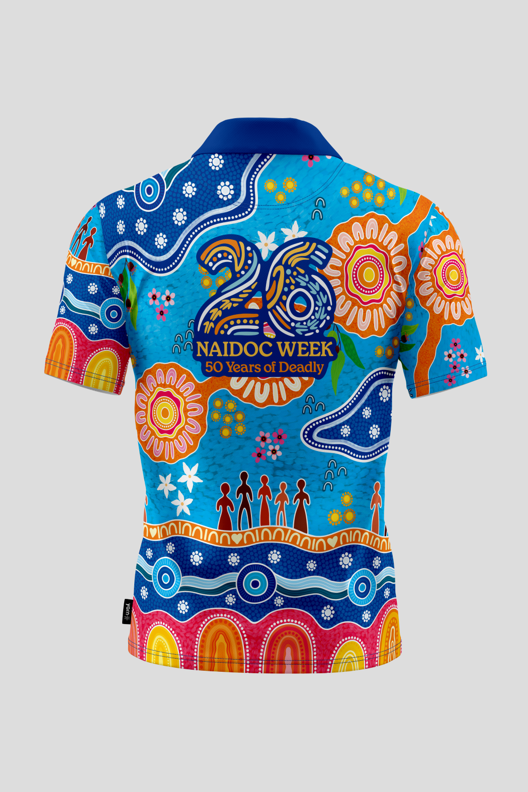 Built On Strong Shoulders NAIDOC 2026 Polo Shirt