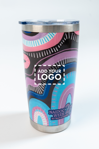 50 Shades Of Deadly NAIDOC 2026 590ml Vacuum Insulated Double Walled Stainless Steel Tumbler