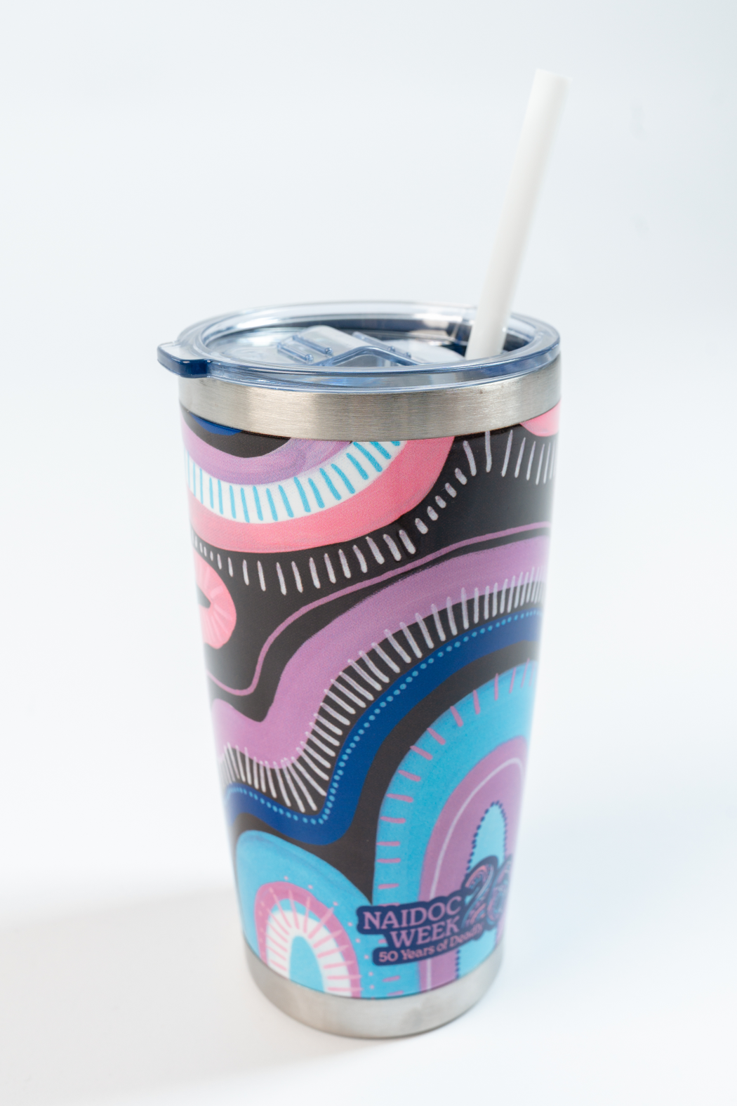 50 Shades Of Deadly NAIDOC 2026 590ml Vacuum Insulated Double Walled Stainless Steel Tumbler