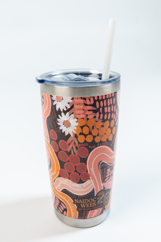 Still Deadly NAIDOC 2026 590ml Vacuum Insulated Double Walled Stainless Steel Tumbler
