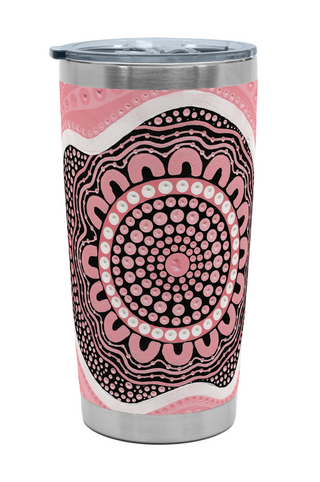 Boobie Sista 590ml Vacuum Insulated Double Walled Stainless Steel Tumbler