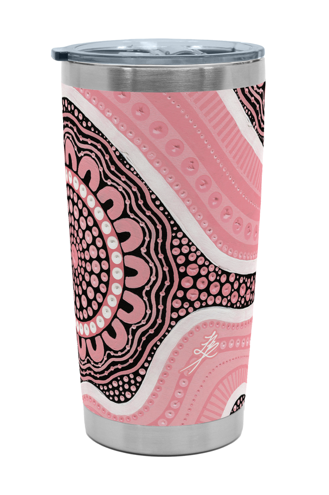 Boobie Sista 590ml Vacuum Insulated Double Walled Stainless Steel Tumbler