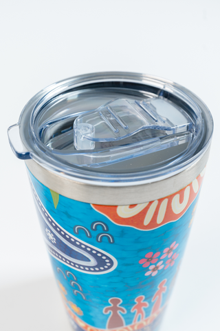 Built On Strong Shoulders NAIDOC 2026 590ml Vacuum Insulated Double Walled Stainless Steel Tumbler