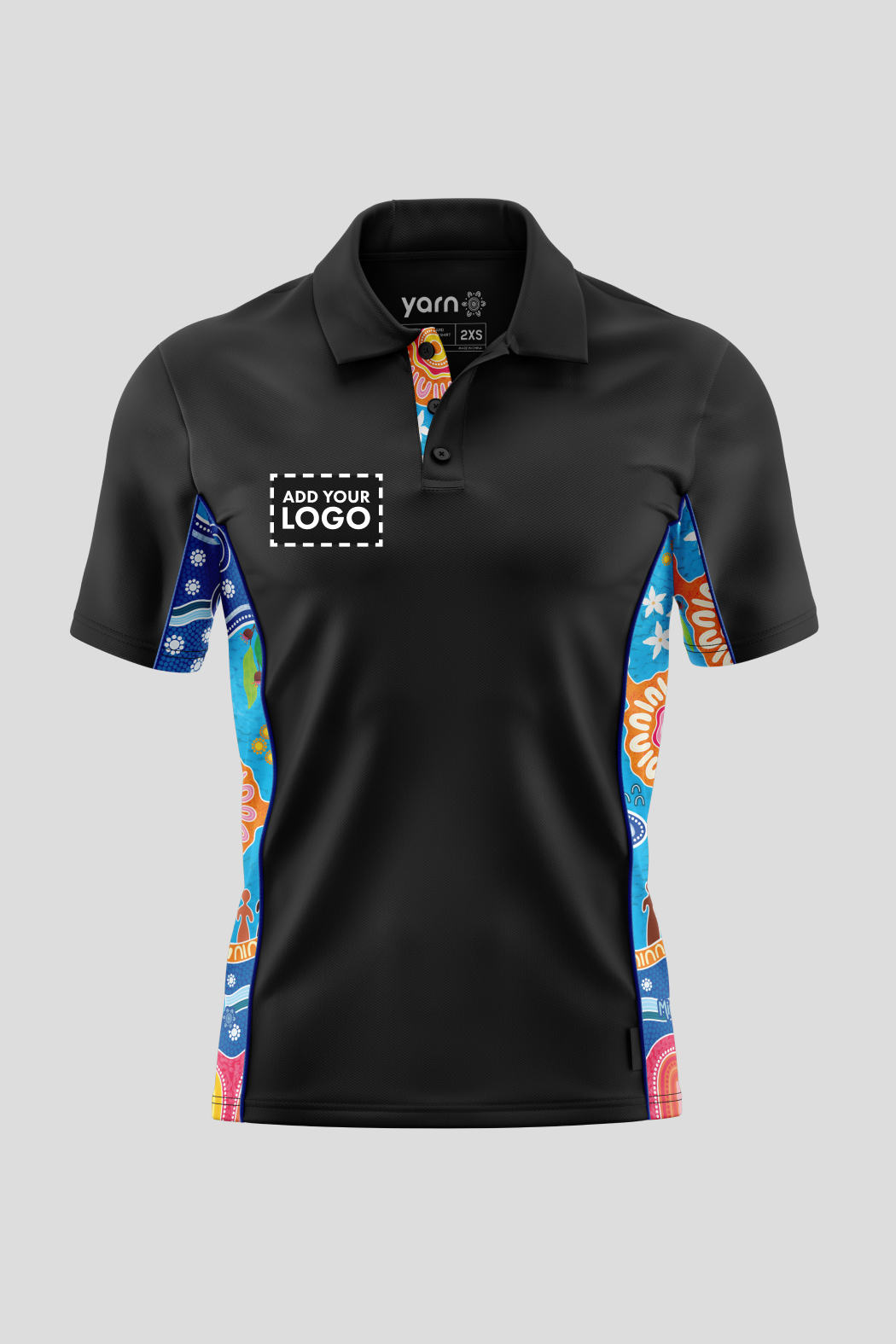 Built On Strong Shoulders NAIDOC 2026 Bamboo (Simpson) Unisex Polo Shirt