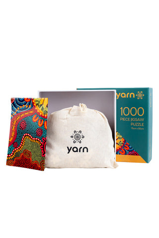 Wurung (Branches) 1000 Piece Indigenous Artwork Puzzle - Ready Stock