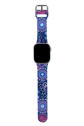 Muru To Our Biriwal (Pathway To Our Future) Silicon Apple Watch Strap - Ready Stock