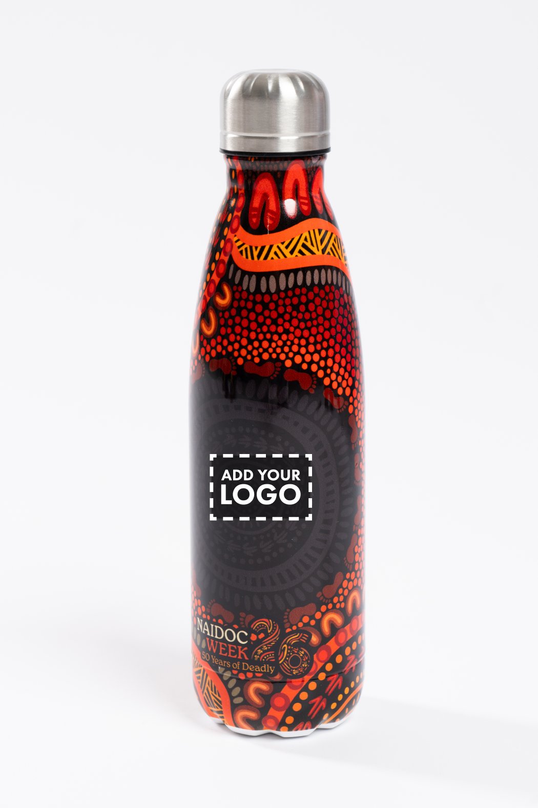 50 Years of Deadly NAIDOC 2026 Vacuum Insulated Double Walled Stainless Steel Water Bottle