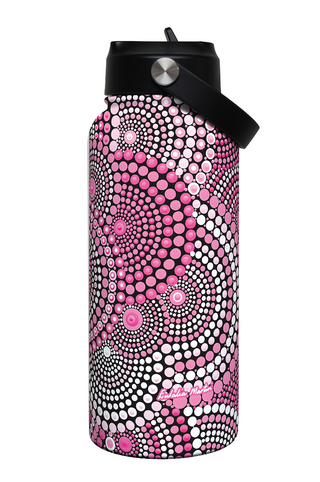 Tribe Of Women 1L Insulated Stainless Steel Drink Bottle with Handle